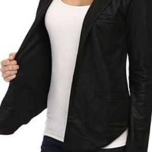 Lucky Brand Women's Coated Active Blazer
